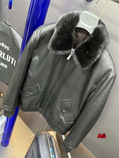 秋冬原版復刻 新品 Berluti 本革 ジャケットアウター ag工場