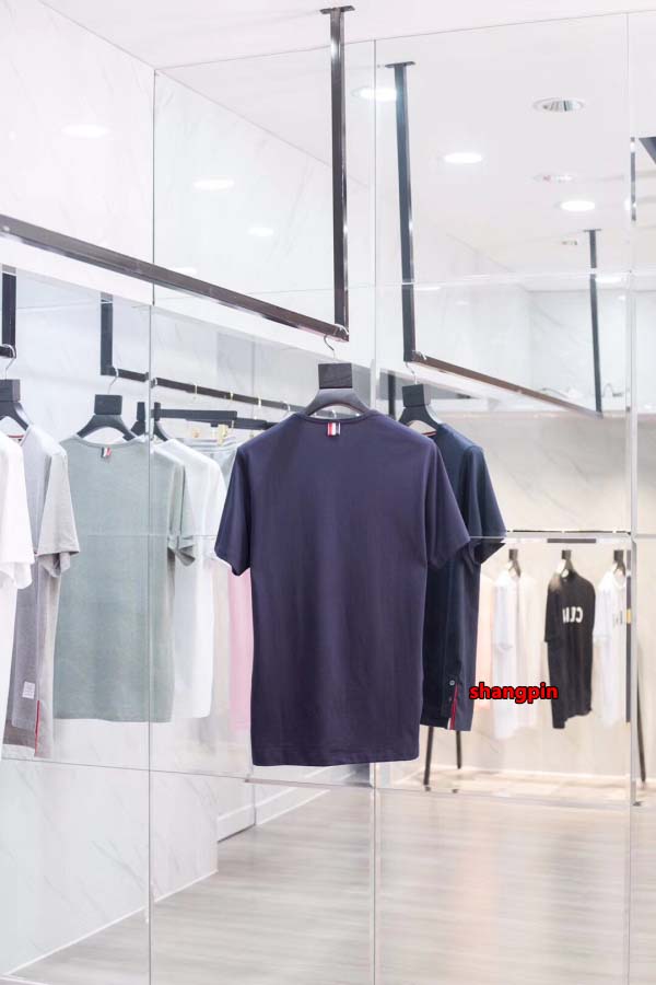 2025年春夏高品質新品 THOM BROWNE 半袖 Tシャツ shp工場