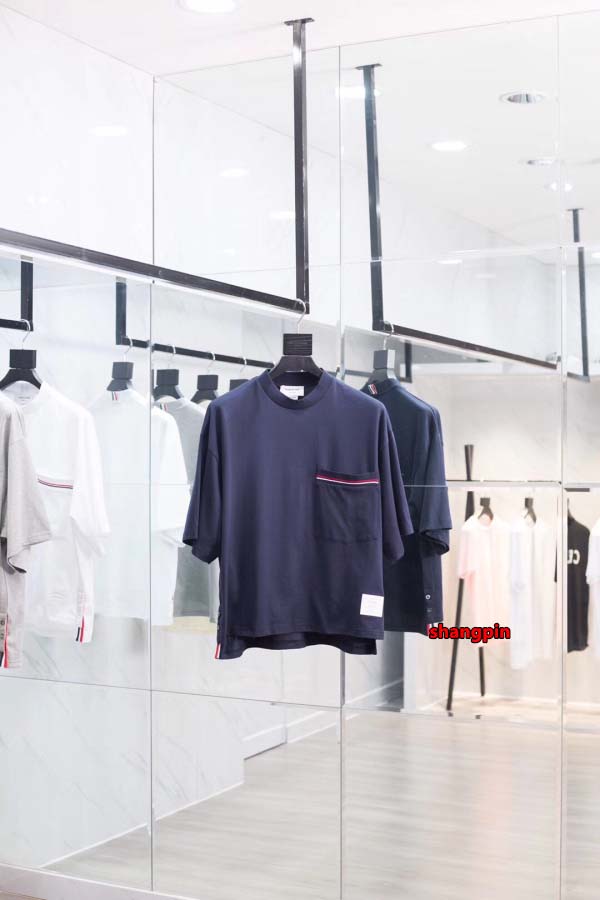 2025年春夏高品質新品 THOM BROWNE 半袖 Tシャツ shp工場