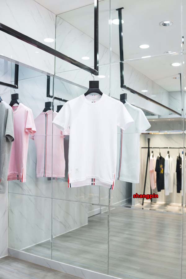 2025年春夏高品質新品 THOM BROWNE 半袖 Tシャツ shp工場