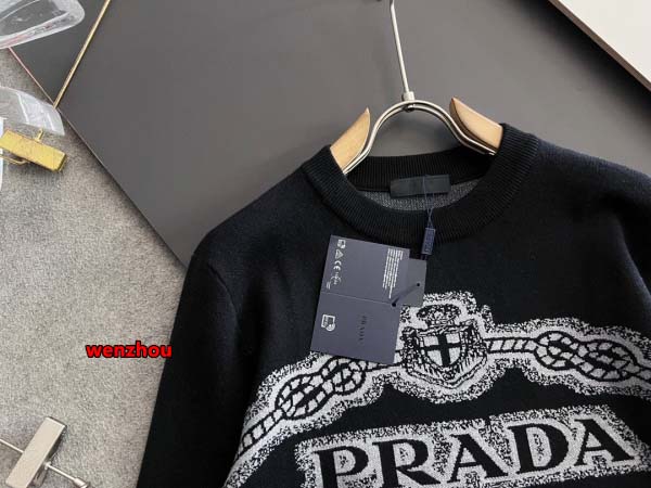 2024年12月秋冬高品質新品PRADA カシミヤセーター wenzhou工場