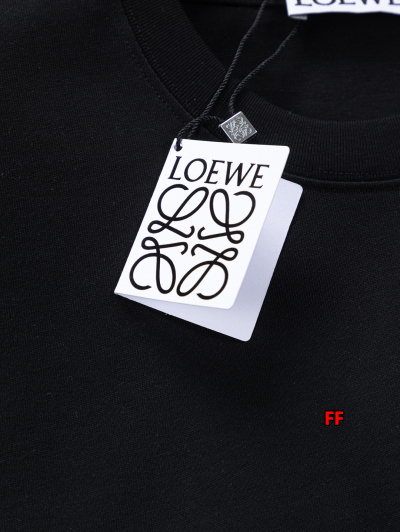 2025年新品春夏LOEWE  半袖Tシャツ 綿 Tシャツ 男女兼用 HUAREN工場