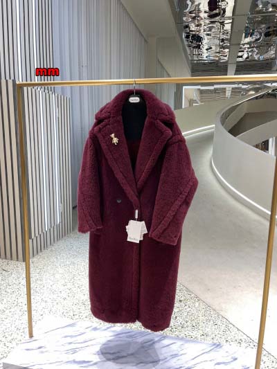 原版復刻秋冬Maxmara teddy ウールコート 女性 ag工場