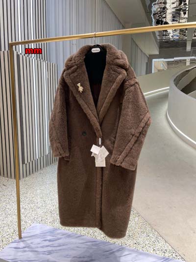 原版復刻秋冬Maxmara teddy ウールコート 女性 ag工場