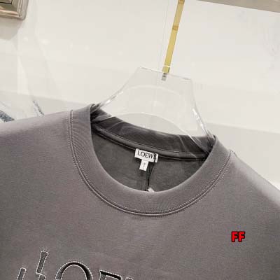 2025年新作早春 LOEWE半袖 Tシャツ 綿 男女兼用  FF工場