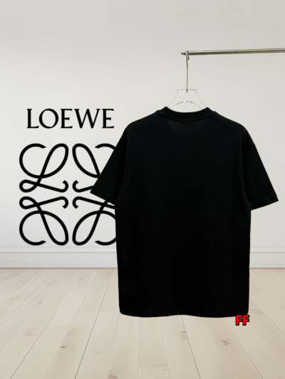 2025年新作早春 LOEWE 半袖 Tシャツ 綿 男女兼用  FF工場 S-XL