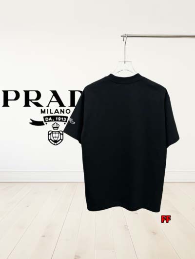 2025年新作早春PRADA 半袖 Tシャツ 綿 男女兼用  FF工場 S-XL