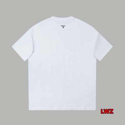 2025年春夏新作入荷PRADA  半袖 Tシャツ 280g 綿 LWZ工場