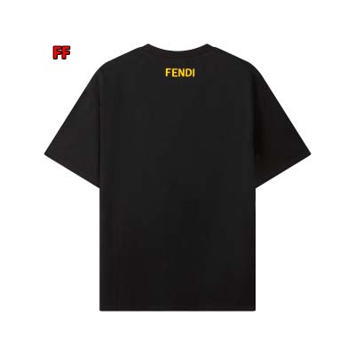 2025年春夏新品  FENDI 半袖 Tシャツ FF工場