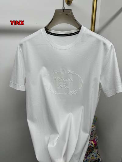 2025年春夏高品質新品 PRADA  半袖 Tシャツ YINX工場