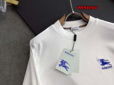 2024年12月24日秋冬新品バーバリー長袖 Tシャツ   wenzh工場