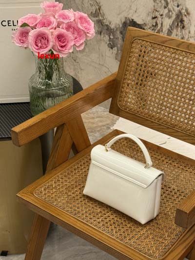 2025年早春新品入荷 CELINE  本革 バッグ lexun工場20-8-14cm