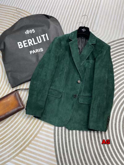 秋冬原版復刻 新品 Berluti 本革 ジャケットアウター...