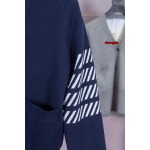 秋冬高品質 THOM BROWNE カシミヤ ニットカーディガンセーター shp工場