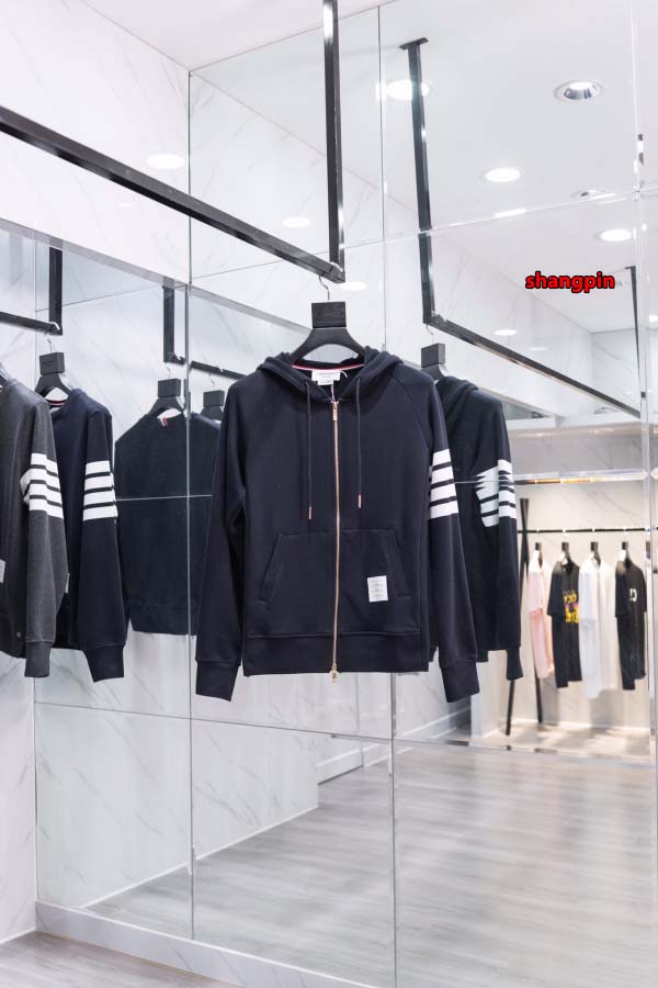 秋冬高品質 THOM BROWNE スウェットパーカー   ...