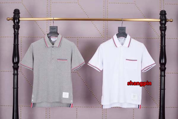 2025年春夏高品質新品 THOM BROWNE ポロシャツ...