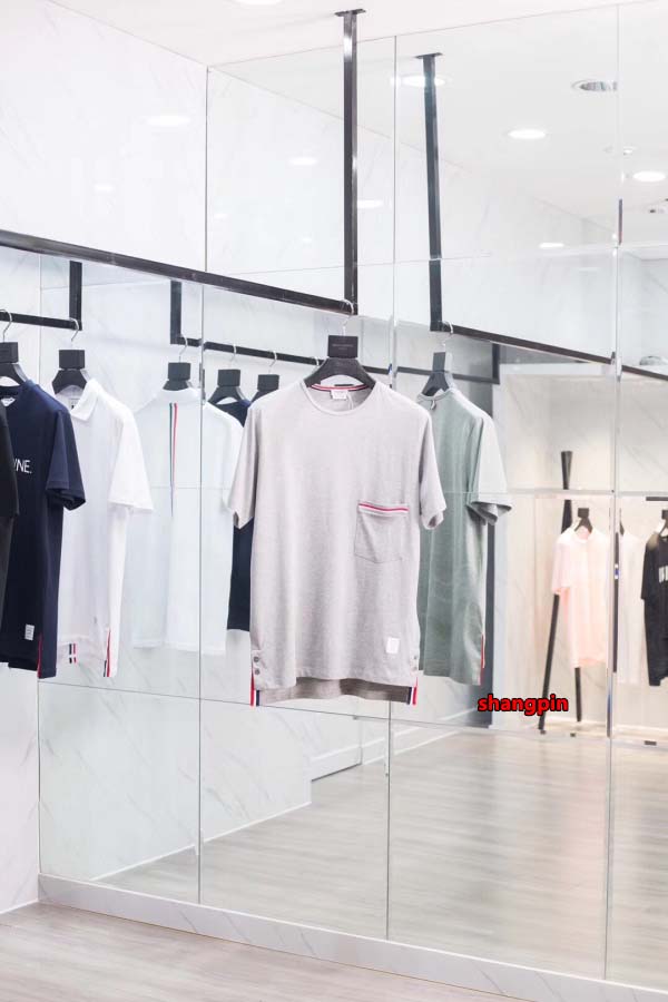 2025年春夏高品質新品 THOM BROWNE 半袖 Tシ...