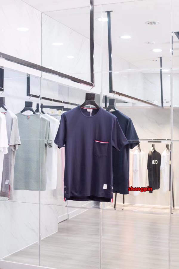 2025年春夏高品質新品 THOM BROWNE 半袖 Tシ...