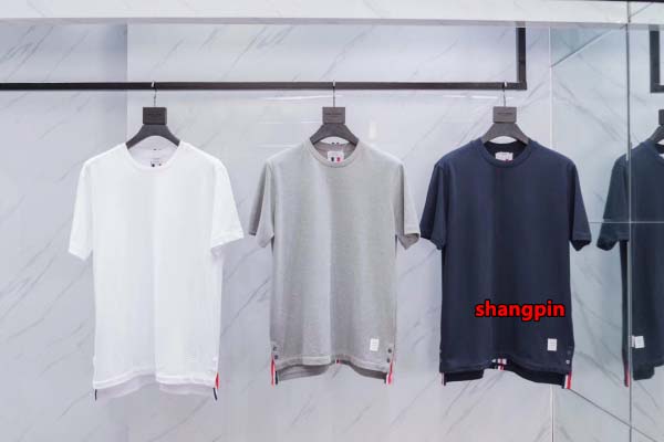 2025年春夏高品質新品 THOM BROWNE 半袖 Tシ...