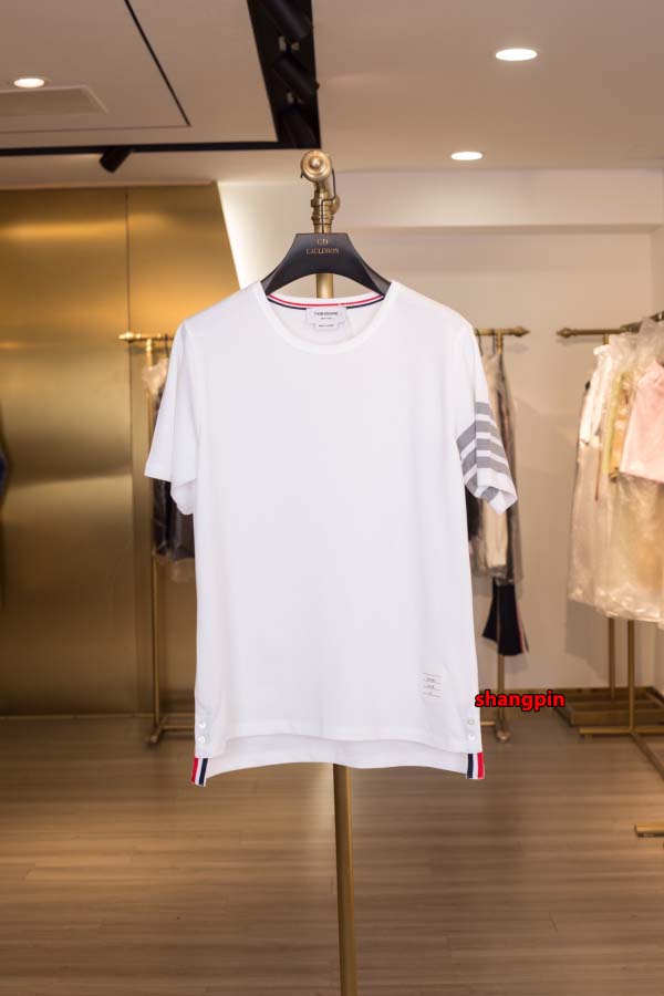 2025年春夏高品質新品 THOM BROWNE 半袖 Tシ...