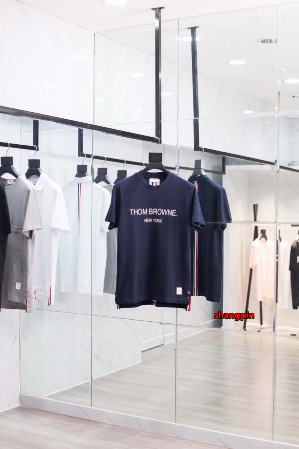 2025年春夏高品質新品 THOM BROWNE 半袖 Tシ...