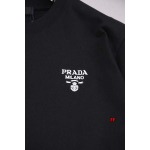 2025年高品質 新品春夏PRADA  半袖Tシャツ 綿 Tシャツ 男女兼用 HUAREN工場