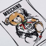 2025年高品質 新品春夏MOSCHINO 半袖Tシャツ 綿 Tシャツ 男女兼用 HUAREN工場