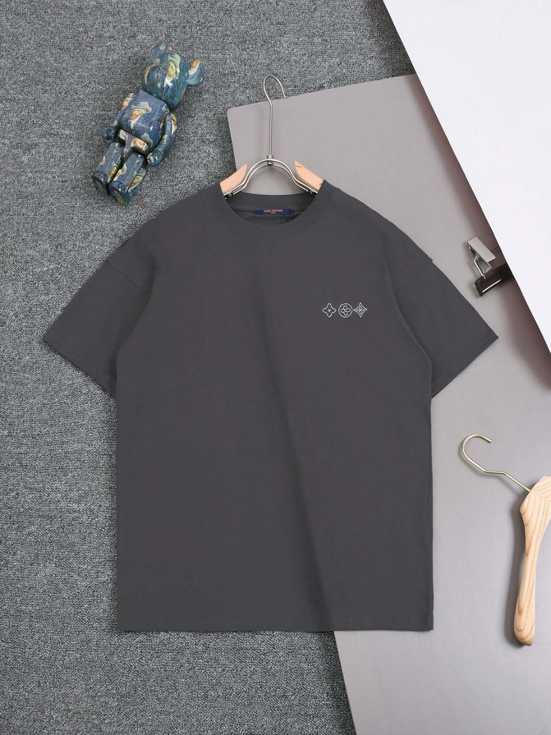 2025年高品質 新品春夏ルイヴィトン 半袖Tシャツ 綿 T...