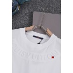 2025年新品春夏ルイヴィトン 半袖Tシャツ 綿 Tシャツ 男女兼用 HUAREN工場