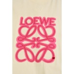 2025年新品春夏LOEWE 半袖Tシャツ 綿 Tシャツ 男女兼用 HUAREN工場