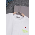 2025年新品春夏ディオール 半袖Tシャツ 綿 Tシャツ 男女兼用 HUAREN工場