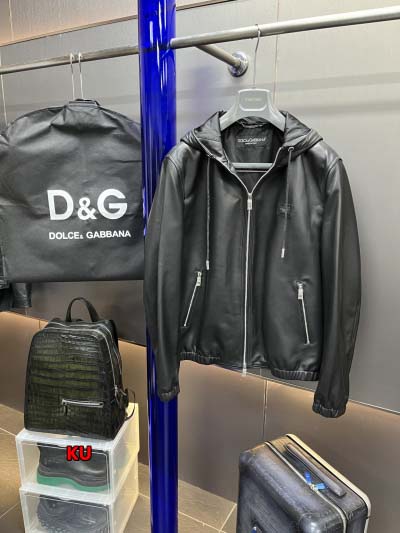 2024年原版復刻秋冬 Dolce&Gabbana本革 ジャ...