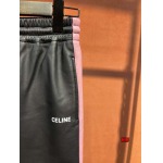 2024年原版復刻秋冬CELINE 本革 ジャケットアウター 長ズボン上下セット 女性  ku工場