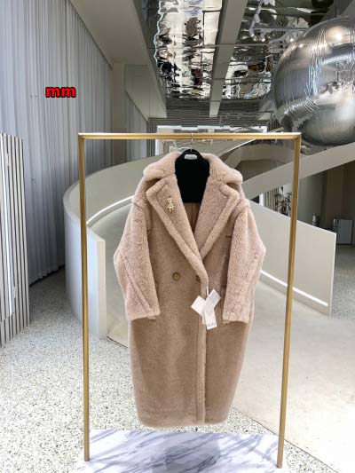 原版復刻秋冬Maxmara teddy ウールコート 女性 ...