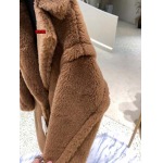 原版復刻秋冬Maxmara teddy ウールコート 女性 ag工場