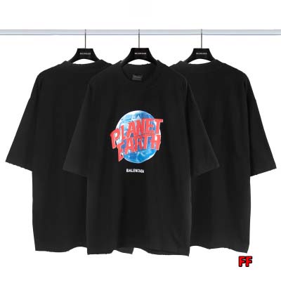 春夏新款 バレンシアガ 半袖 Tシャツ   綿  FF工場