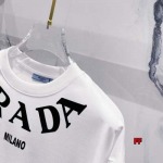 2025年新作春夏 PRADA  半袖 Tシャツ 綿  boch工場