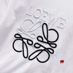 2025年新作早春  LOEWE半袖 Tシャツ 綿 男女兼用  FF工場