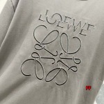 2025年新作早春 LOEWE半袖 Tシャツ 綿 男女兼用  FF工場