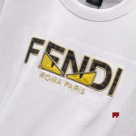 2025年新作早春 FENDI 半袖 Tシャツ 綿 男女兼用  FF工場