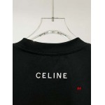 2025年新作早春 CELINE 半袖 Tシャツ 綿 男女兼用  FF工場