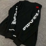 新作入荷高品質クロムハーツ長袖 Tシャツ 綿男女兼用 agfs工場