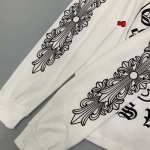 新作入荷高品質クロムハーツ長袖 Tシャツ 綿男女兼用 agfs工場