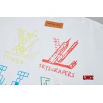 2025年春夏新作入荷ルイヴィトン 半袖 Tシャツ 280g 綿 LWZ工場