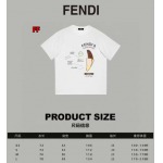 2025年新作春夏新品FENDI半袖 Tシャツ  FF工場