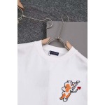 2025年新作春夏新品ルイヴィトン半袖 Tシャツ刺繍  FF工場