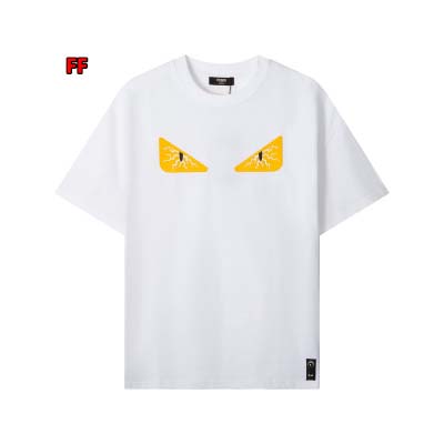 2025年春夏新品  FENDI 半袖 Tシャツ FF工場