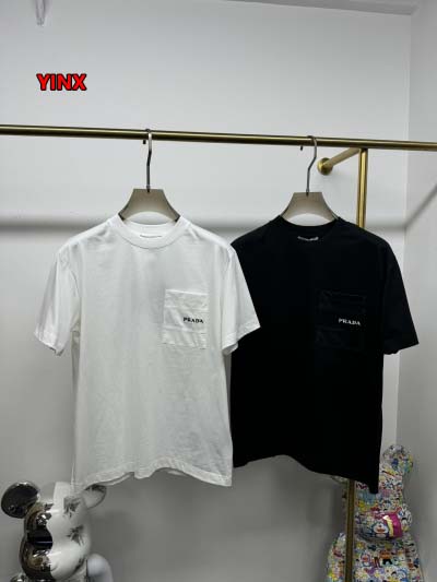 2025年春夏高品質新品 PRADA  半袖 Tシャツ YI...