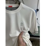 2025年春夏高品質新品  Brunello Cucinelli  半袖 Tシャツ YINX工場