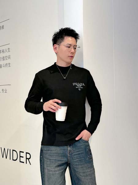 2024年12月30日秋冬新品入荷PRADA  長袖 Tシャ...